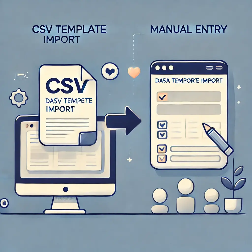 Importing Data to SPOL: CSV Templates vs. Manual Entry